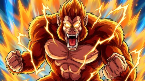 dragon ball: discover selipa in giant gorilla form, the exciting new rare collectible piece for fans and collectors!