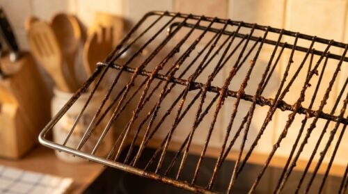 découvrez une méthode efficace pour nettoyer une grille de four encrassée et réduire le temps de nettoyage de 60 % sans effort.